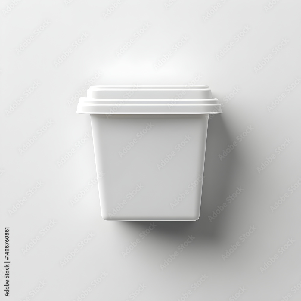 White Square Packaging Box with Lid White Square Packaging Box with Lid