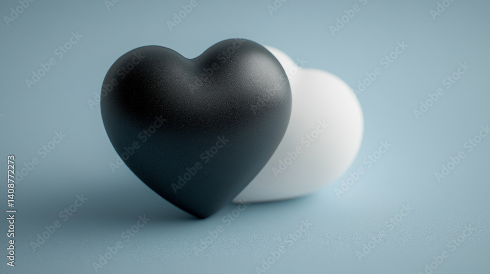 A minimalist black and white heart symbolizing love, balance, and duality in a simple, bright tone with blurred empty space, emphasizing modern, timeless emotion in a clean, minimalist design. A minimalist black and white heart symbolizing love, balance, and duality in a simple, bright tone with blurred empty space, emphasizing modern, timeless emotion in a clean, minimalist design.
