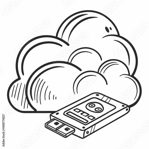 cloud computing concept