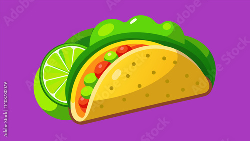 From street vendors to fancy food trucks tacos with a hint of lime can be found on almost every corner loved by locals and tourists alike.. Vector illustration
