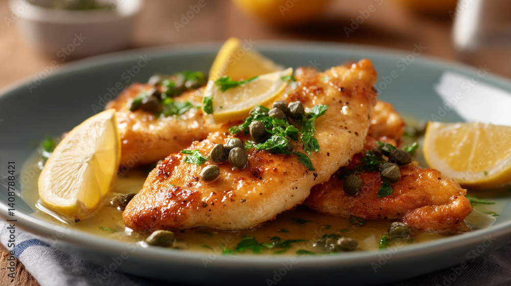 Delicious chicken piccata recipe with lemon caper sauce easy italian dinner healthy and flavorful dish Delicious chicken piccata recipe with lemon caper sauce easy italian dinner healthy and flavorful dish