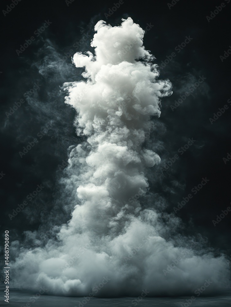 Dramatic cloud formation