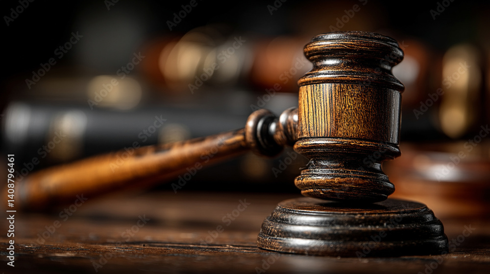 A gavel slams down in court, symbolizing justice, authority, and decision-making. The image features a modern, clean design with a simple, bright tone and blurred background for clarity.
A gavel slams down in court, symbolizing justice, authority, and decision-making. The image features a modern, clean design with a simple, bright tone and blurred background for clarity.