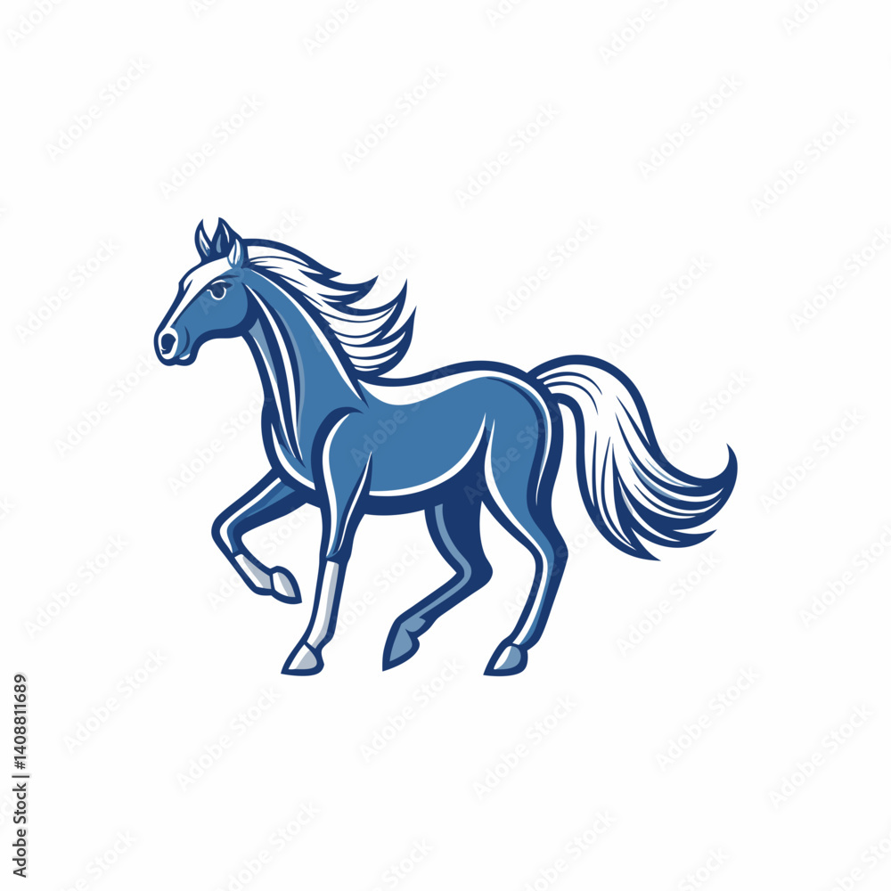 Obraz premium horse vector illustration