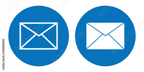 Mail icon set. email icon vector. E-mail icon. Envelope illustration. Envelope icon, Mail icon vector for web, computer and mobile app. vector illustration eps 10.