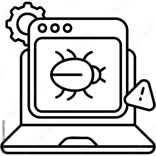 Software Bug Icon