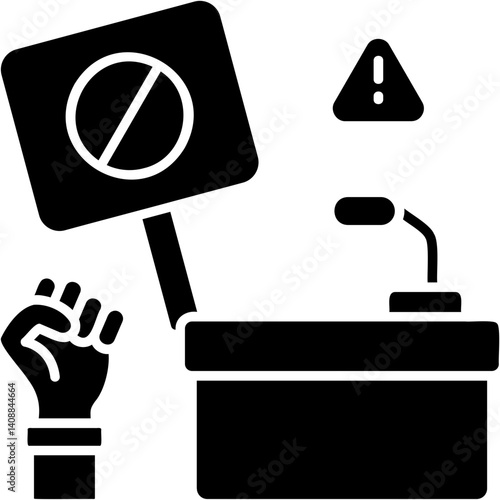 Political Instability Icon