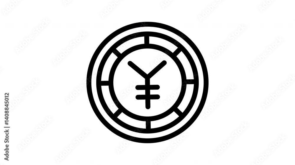 yen animated icon yen animated icon