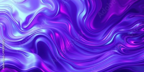 Wallpaper Mural Abstract Purple Blue Swirl Liquid Texture Background Torontodigital.ca