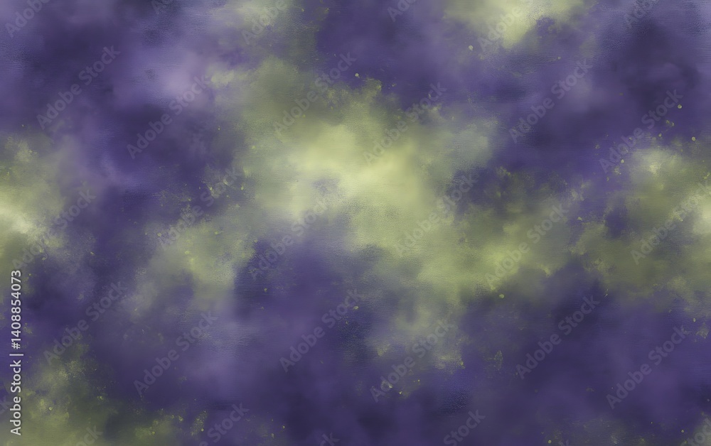 Obraz premium Abstract Purple and Yellow Watercolor Texture Background