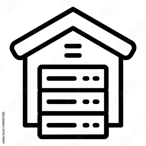 server warehouse icon