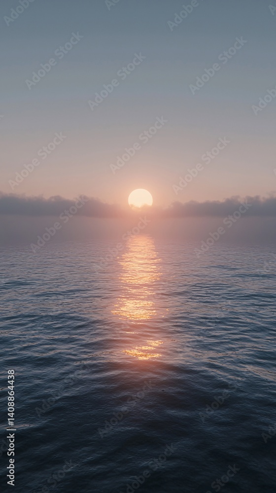 Fototapeta premium Sea sunrise