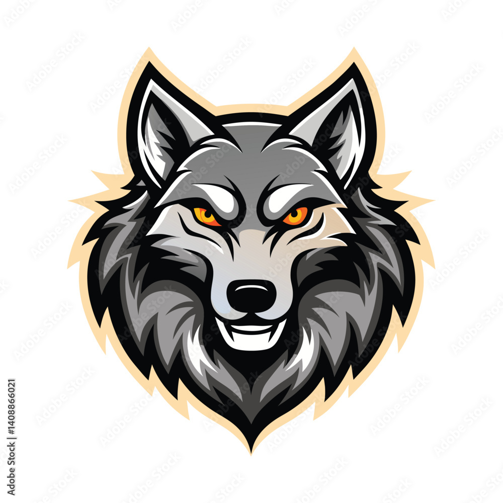 wolf head vector wolf head vector
