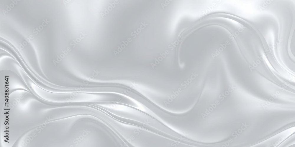 Elegant Silver Draped Fabric Smooth Gray Silk Texture Background Elegant Silver Draped Fabric Smooth Gray Silk Texture Background