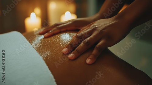 Wallpaper Mural Holistic Wellness Redefined Mindful Therapeutic Touch in Soft-Lit Sanctuary - Regenerative Bodywork for Stress Relief and Holistic Health Optimization Torontodigital.ca