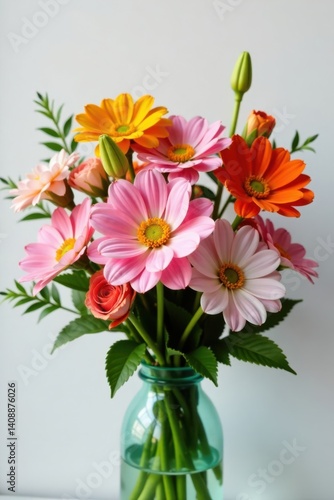 Wallpaper Mural Flowers arranged in a loose bouquet with stems, colorful, flowers Torontodigital.ca