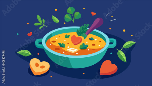 Locro is a true labor of love taking hours to prepare and cook but the end result is a comforting and nourishing meal for all.. Vector illustration