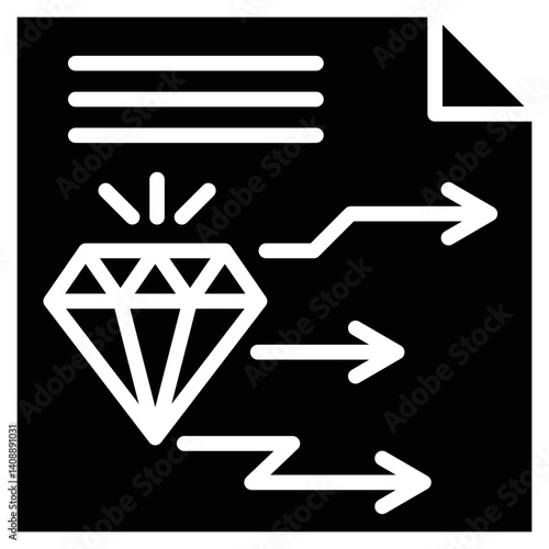 Value Stream Mapping Icon