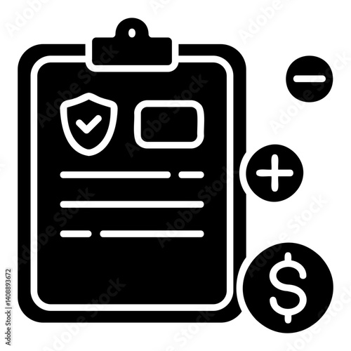 Insurance Deductible Icon