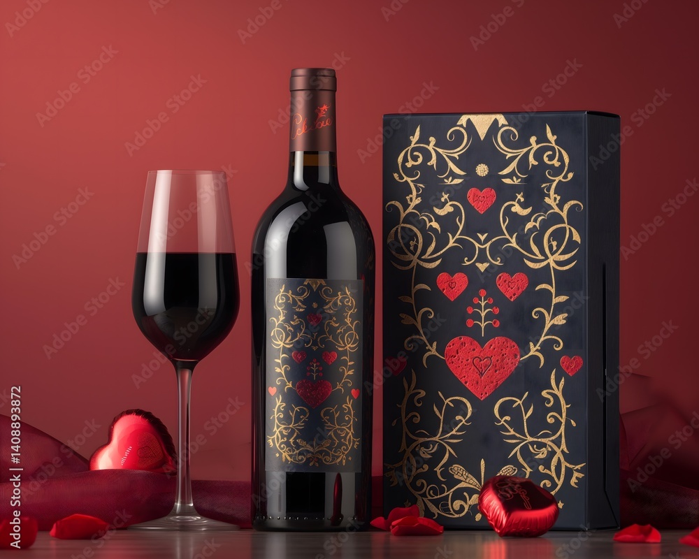 Valentine's Day Wine Gift Set