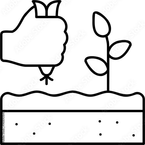Weeding Icon