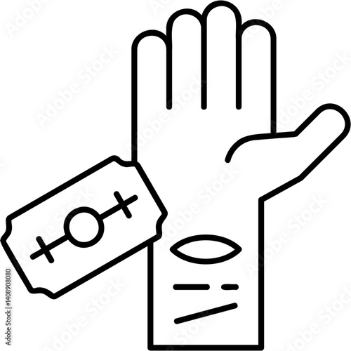 Self Harm Icon