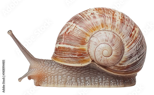 Obraz na płótnie PNG A snail photography minimalist background. w salonie