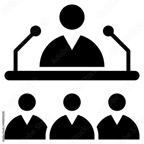 Press Conference  Icon