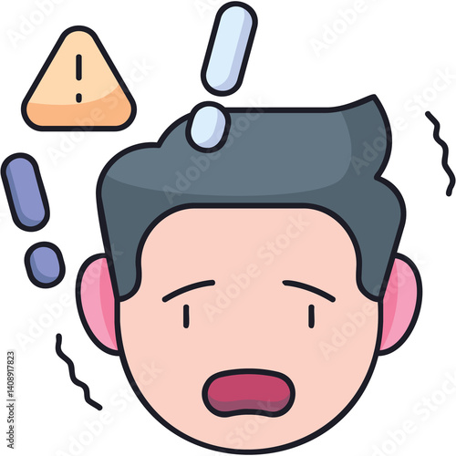 Panic Disorder Sticker