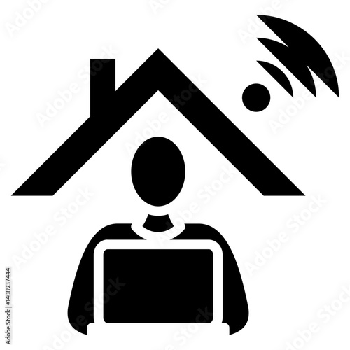 Remote Work Icon