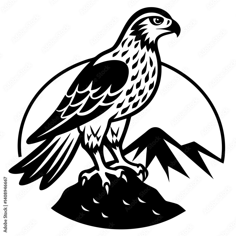 Fototapeta premium eagle vector illustration