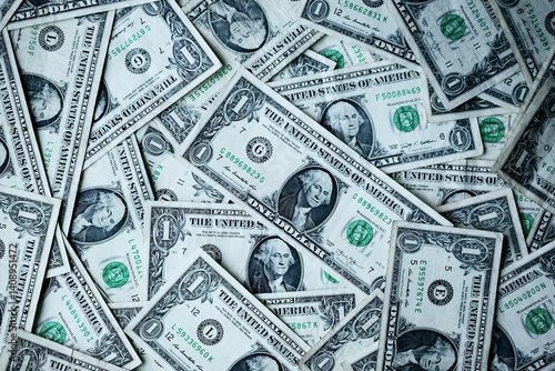 dollar bills background