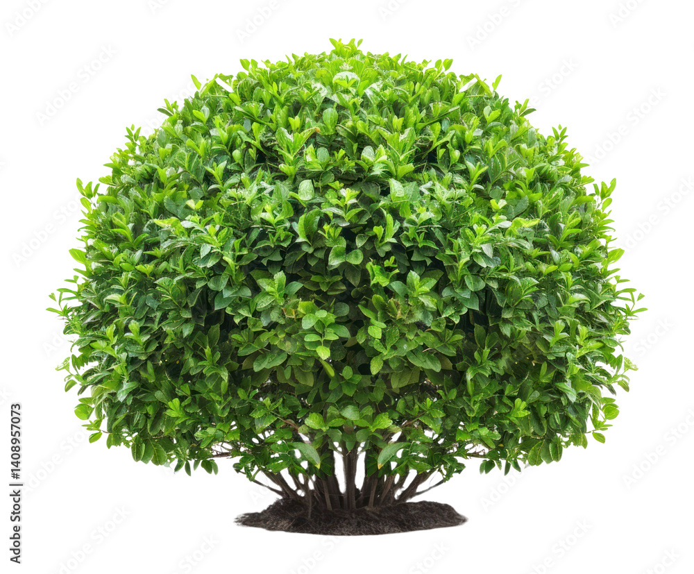 Naklejka premium PNG Bush plant vegetation decoration.