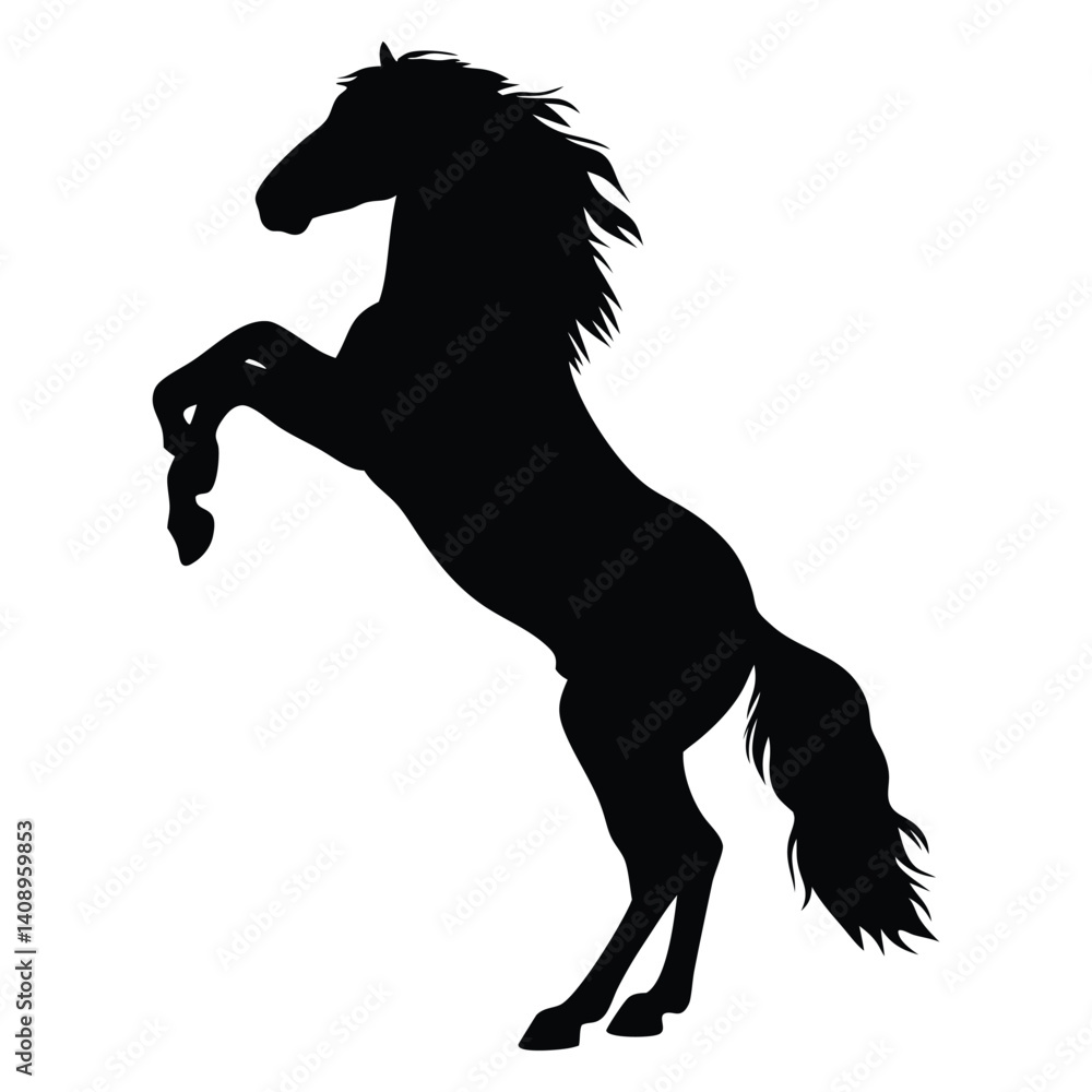 Horse vector silhouette