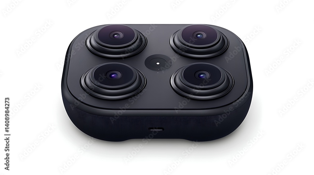 Fototapeta premium Modern Multi-Camera Device