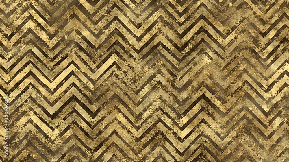 Gold Chevron Zigzag Pattern Texture Background Gold Chevron Zigzag Pattern Texture Background