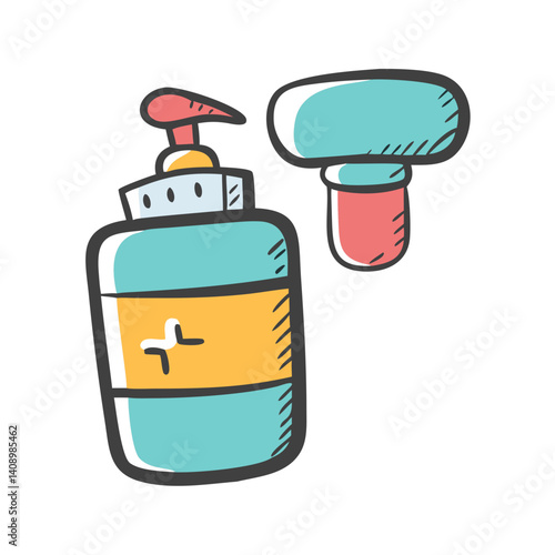 medicine dispenser icon, medicine dispenser vector illustration-simple illustration of medicine dispenser, perfect for medicine dispenser logos and icons