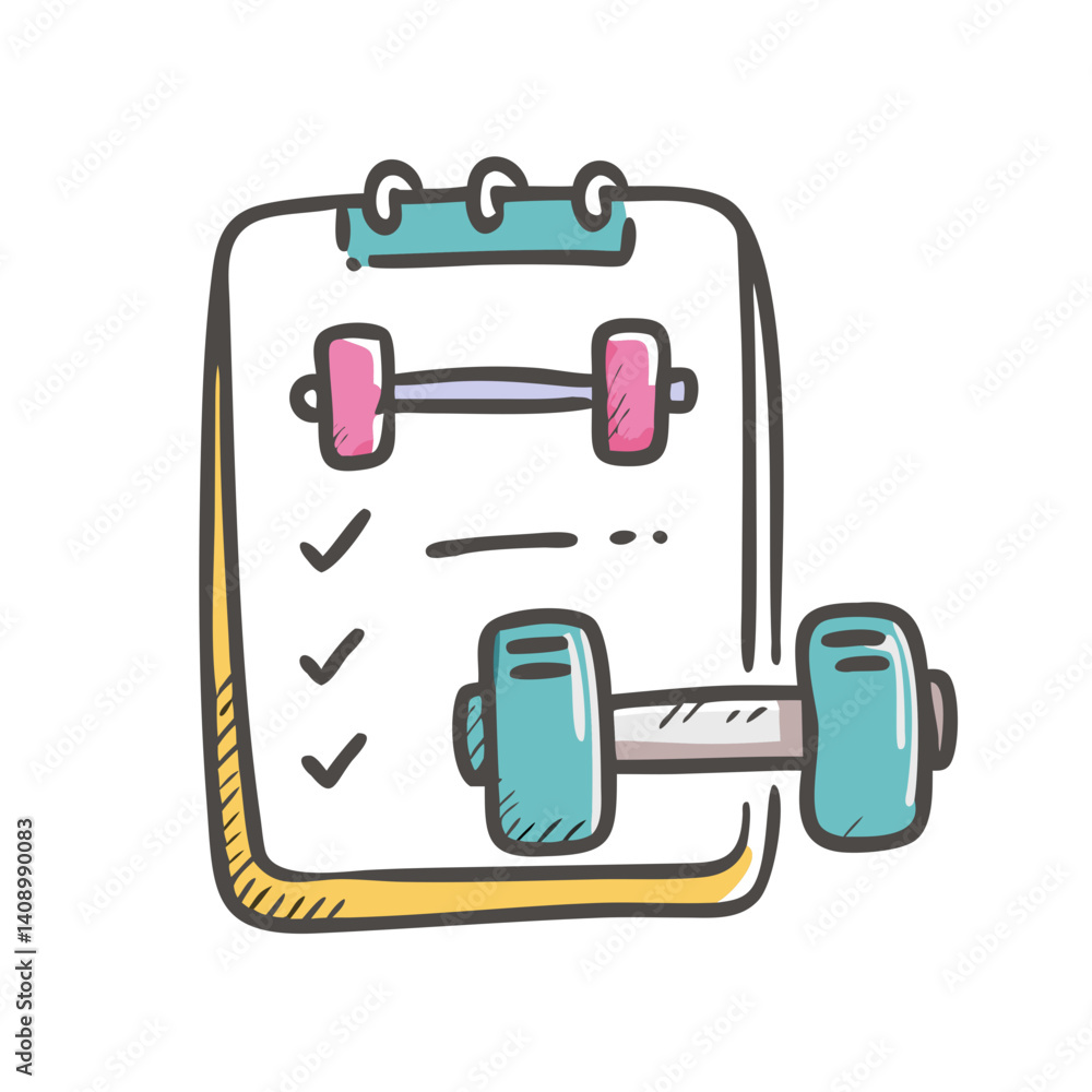 workout plan icon, workout plan vector illustration-simple illustration of workout plan, perfect for workout plan logos and icons workout plan icon, workout plan vector illustration-simple illustration of workout plan, perfect for workout plan logos and icons