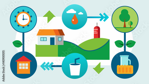 Resource Optimization By utilizing precision farming ods farmers can optimize their use of resources such as water feed and land reducing costs and improving sustainability in the. Vector illustration