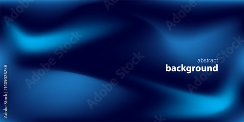 abstract dark blue fluid liquid gradient background, business technology digital communication template, illustration element, future banner poster cover pattern creative graphic vector