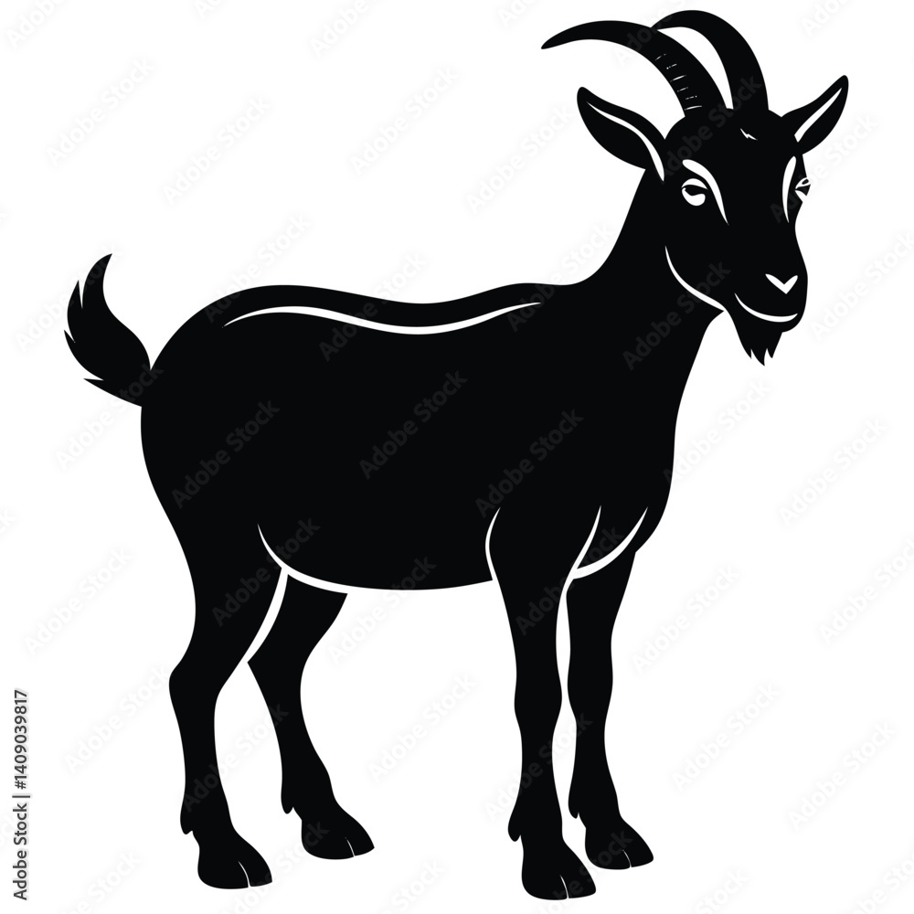 Obraz premium alpine goat