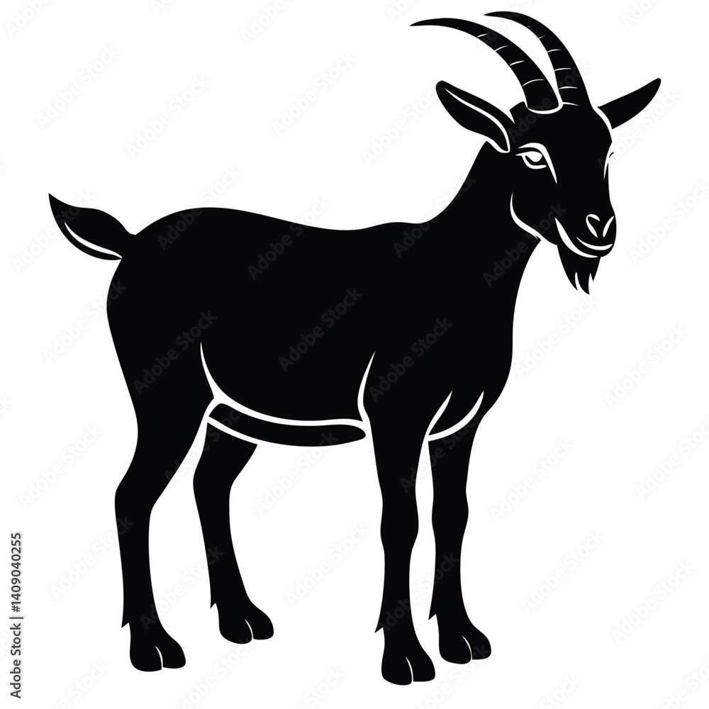 Obraz premium alpine goat