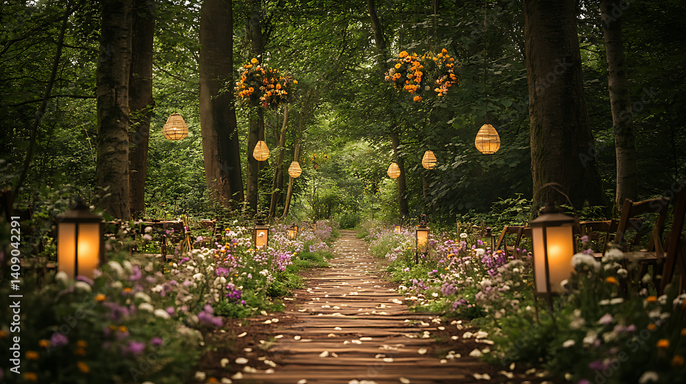 Luxurious wedding scenes in elegant natural and architectural settings, surrounded by florals, candlelight, and evolving romantic atmospheres...
