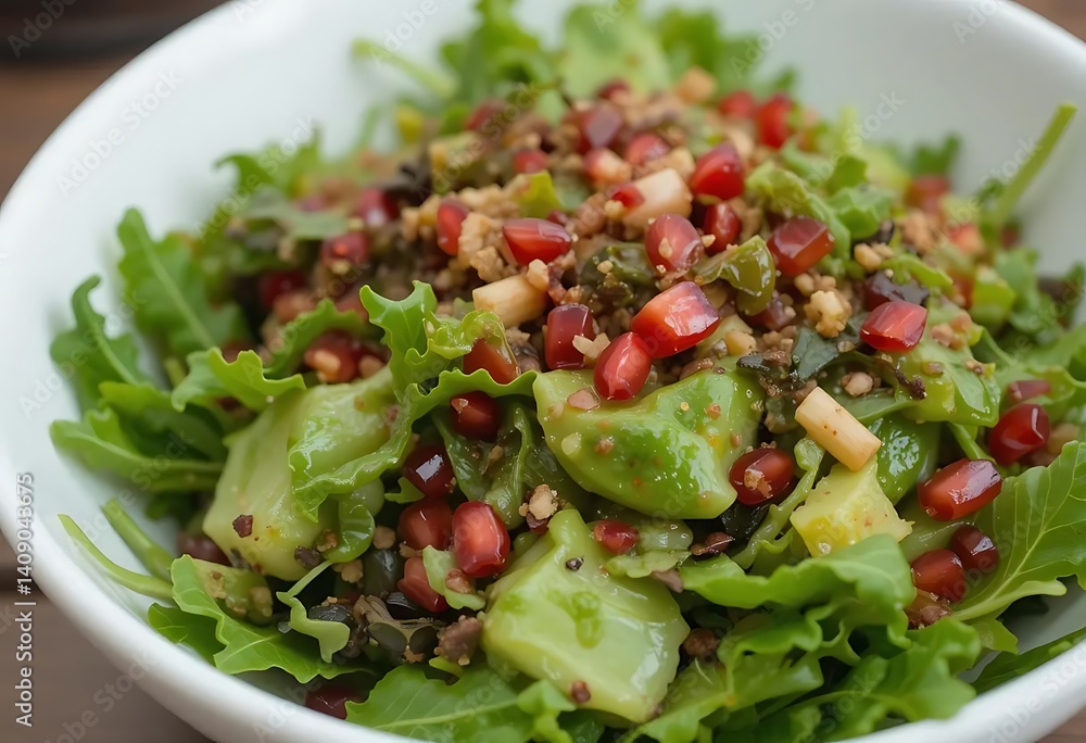 Vibrant Avocado and Pomegranate Salad: A Fresh and Zesty Culinary Delight Vibrant Avocado and Pomegranate Salad: A Fresh and Zesty Culinary Delight