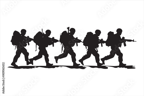 British Soldier Silhouette 
