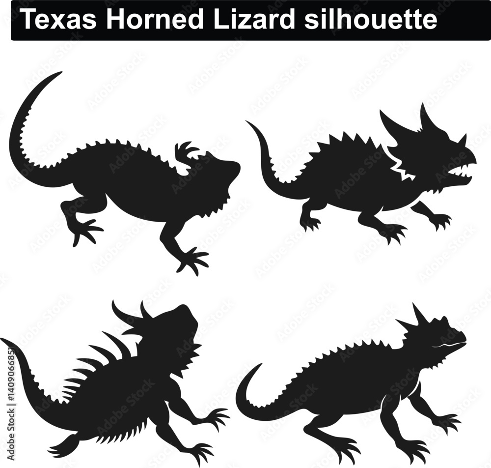 Fototapeta premium Animals silhouette collection. Animal logo vector set. Isolated on White background