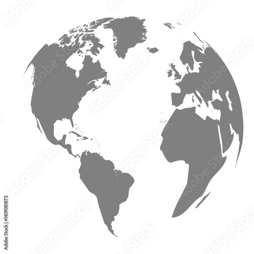 Earth globe icon