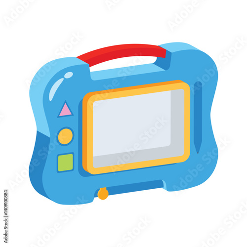 Grab this premium 3d style icon showing drawing pad