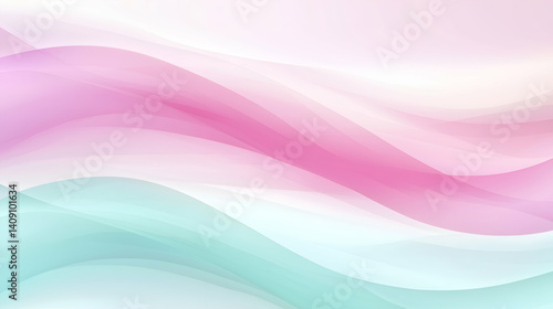 abstract pastel wave background in pink and teal tones header wallpaper