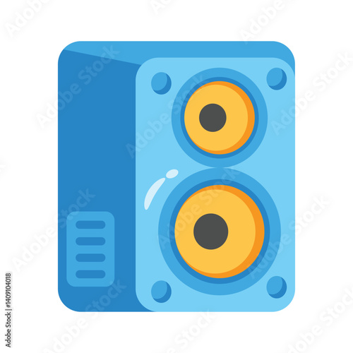 A 3d style icon showing kids speaker toy
